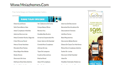 Desktop Screenshot of mniazhomes.com